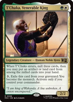 T'Chaka, Venerable King