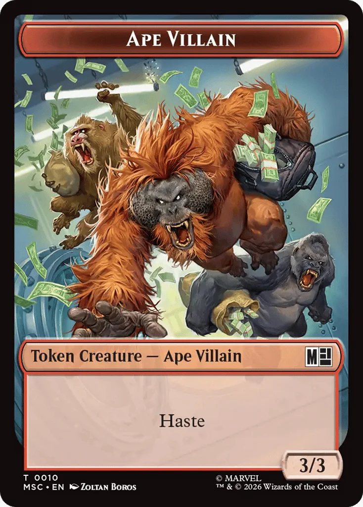 Ape Villain · Marvel Super Heroes Commander