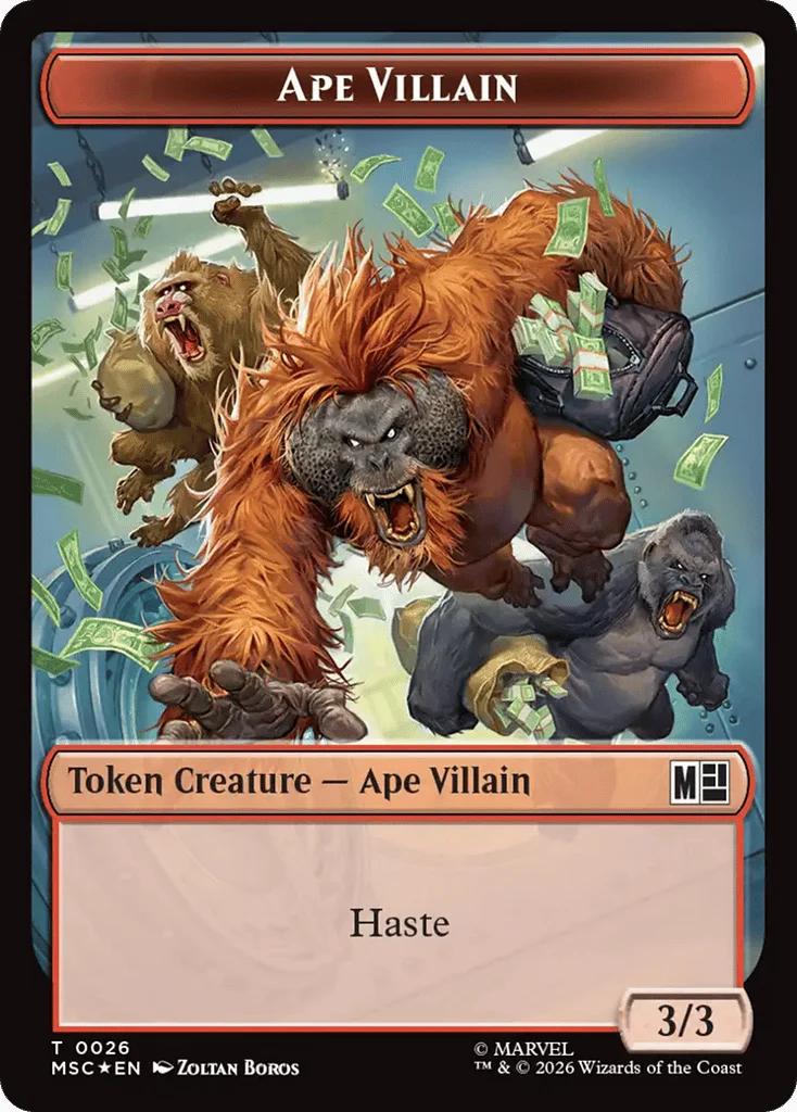 Ape Villain · Marvel Super Heroes Commander