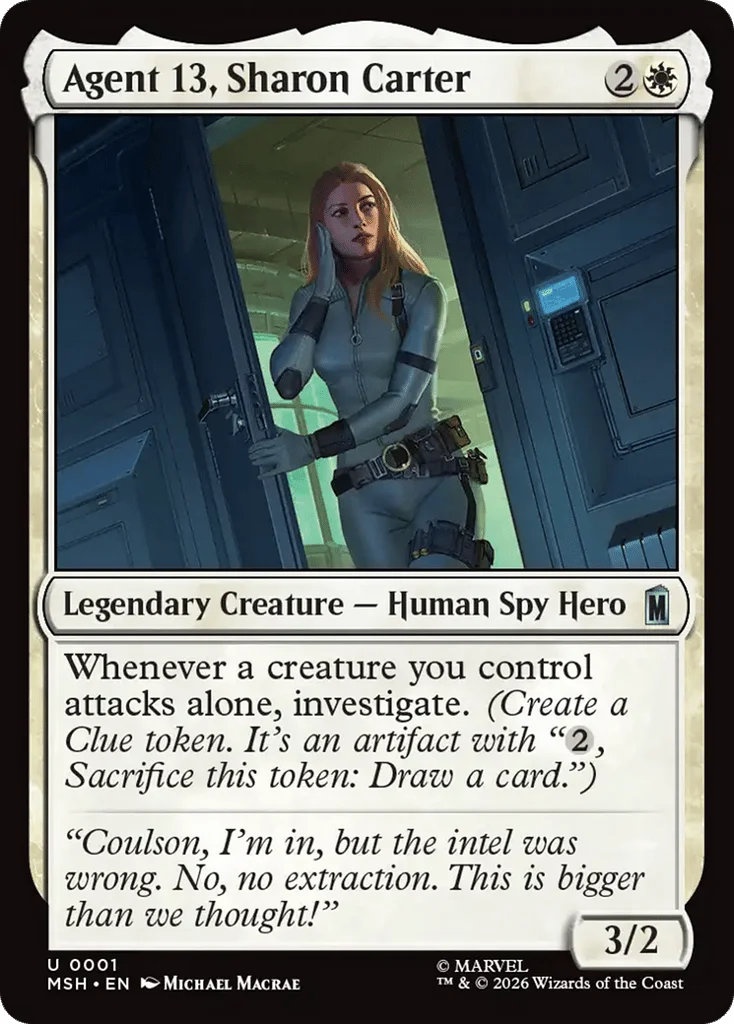 Agent 13, Sharon Carter · Marvel Super Heroes