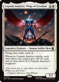 Captain America, Wings of Freedom