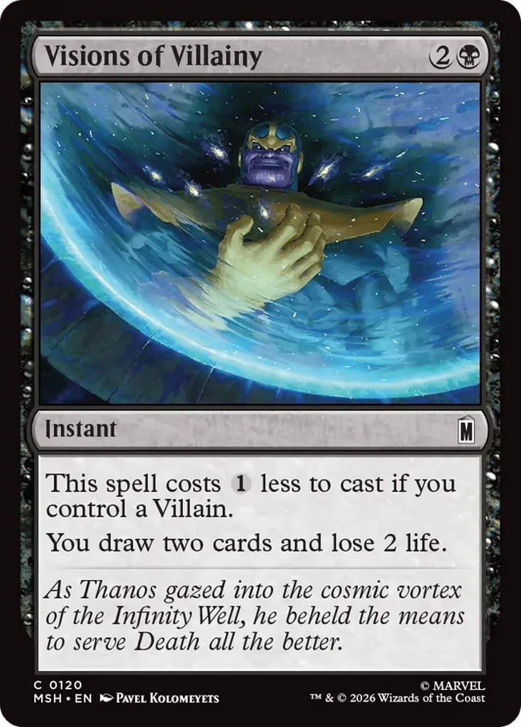 Visions of Villainy · Marvel Super Heroes