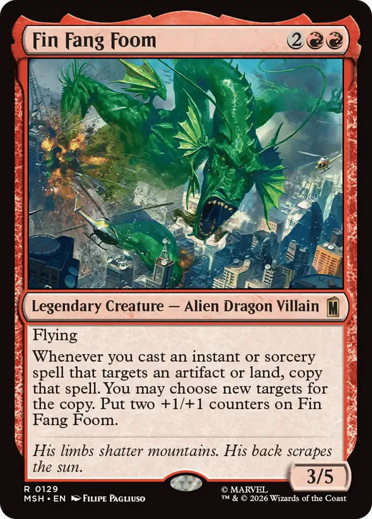 Fin Fang Foom · Marvel Super Heroes