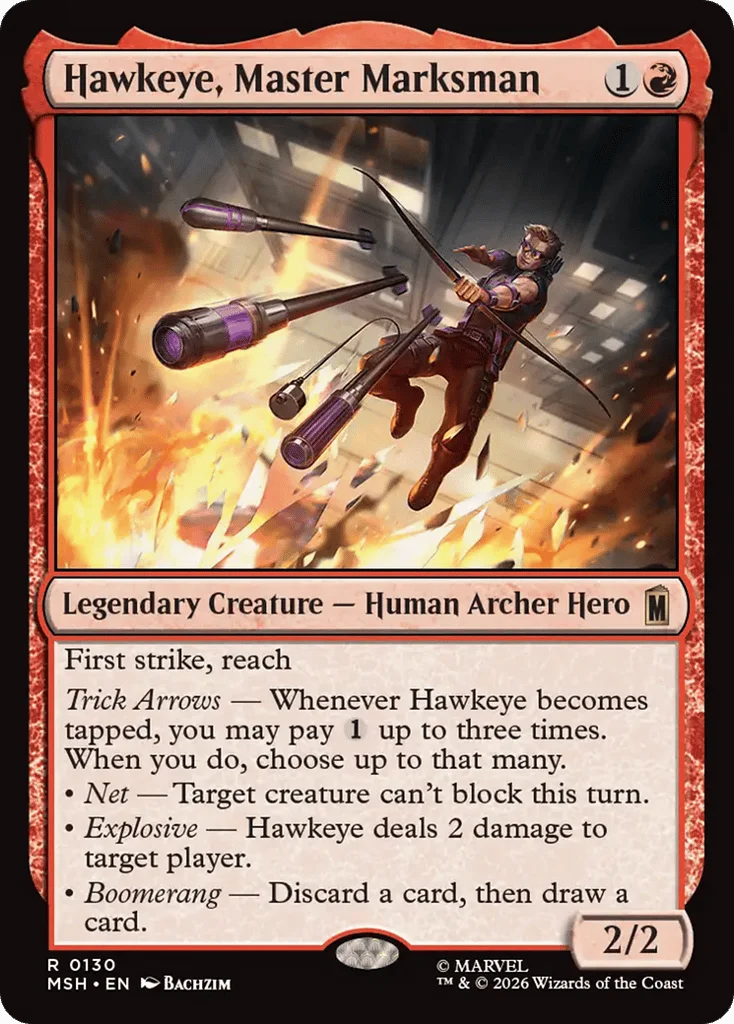 Hawkeye, Master Marksman · Marvel Super Heroes