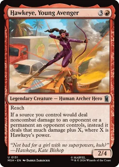 Hawkeye, Young Avenger