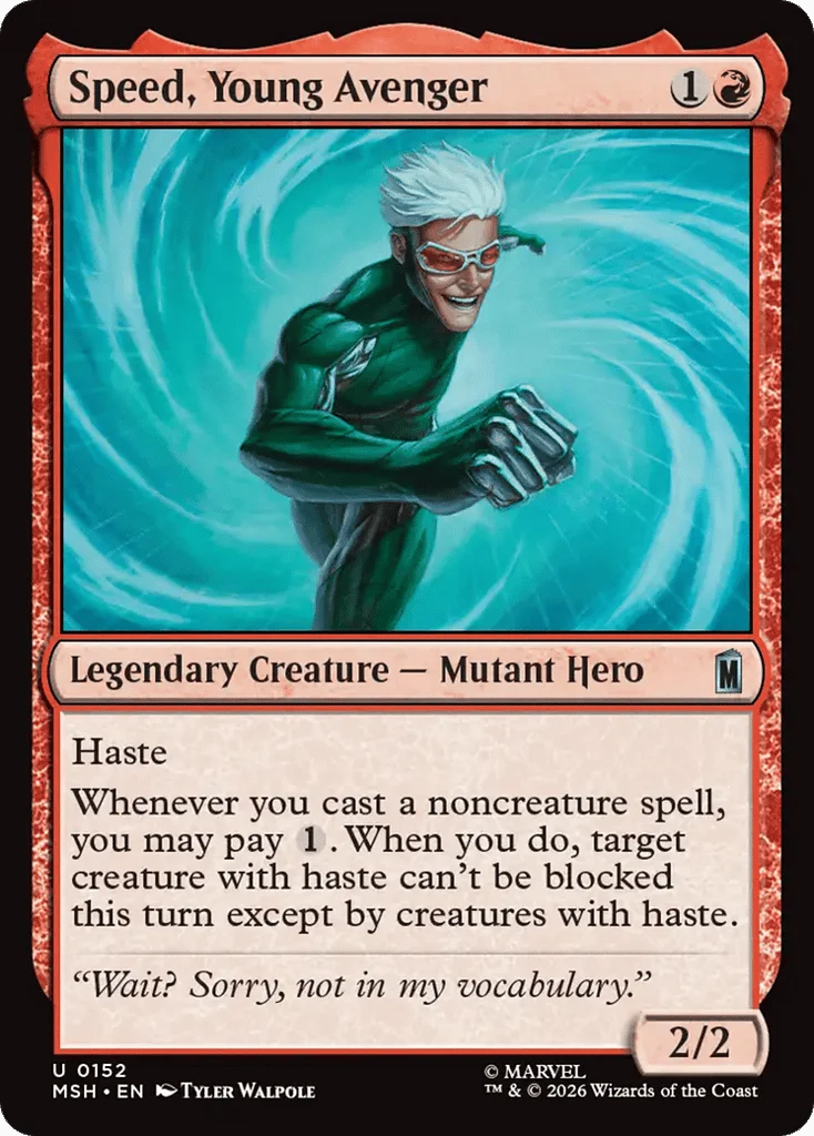 Speed, Young Avenger · Marvel Super Heroes