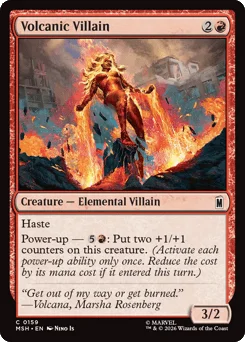 Volcanic Villain