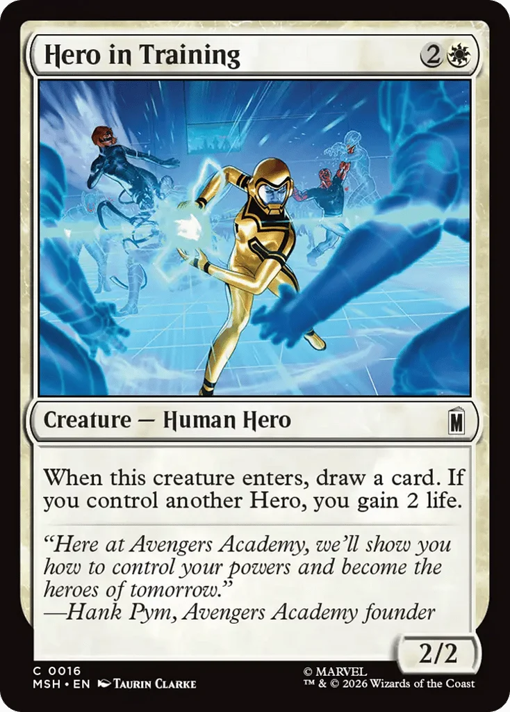 Hero in Training · Marvel Super Heroes