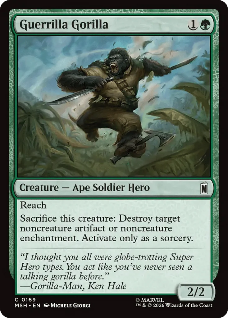 Guerrilla Gorilla · Marvel Super Heroes