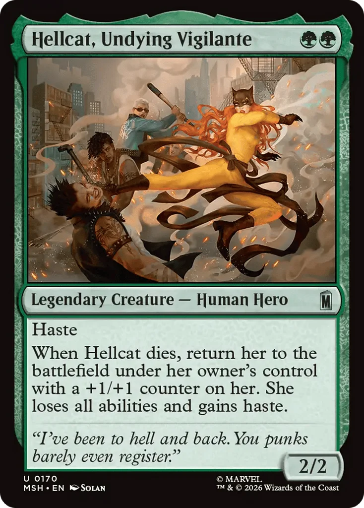 Hellcat, Undying Vigilante · Marvel Super Heroes