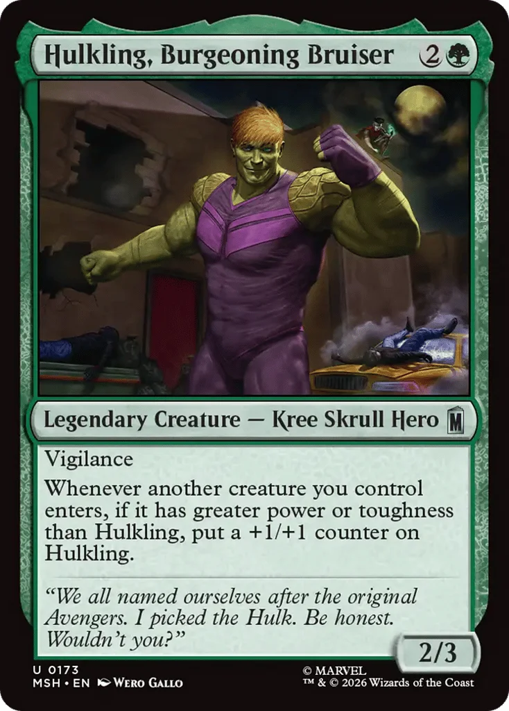 Hulkling, Burgeoning Bruiser · Marvel Super Heroes