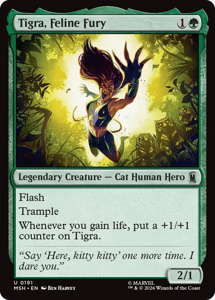 Tigra, Feline Fury · Marvel Super Heroes