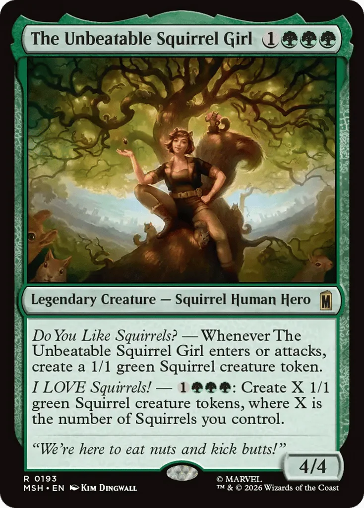 The Unbeatable Squirrel Girl · Marvel Super Heroes