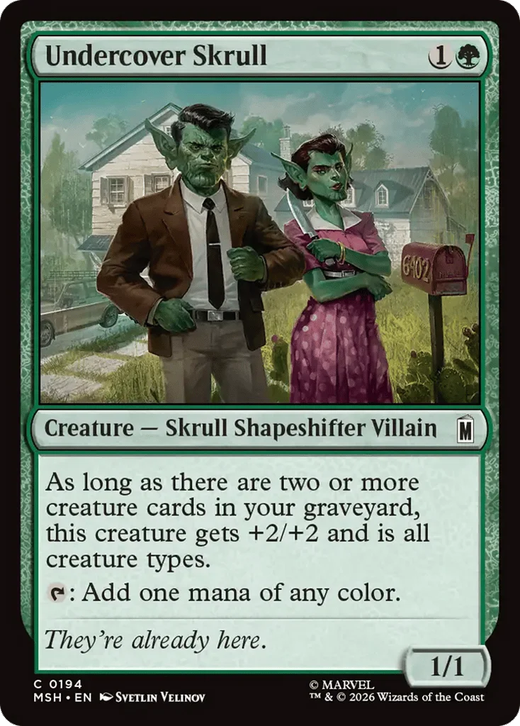 Undercover Skrull · Marvel Super Heroes