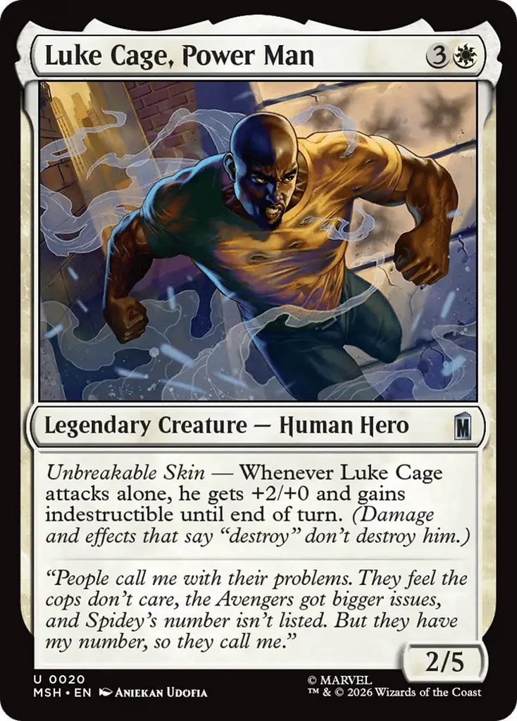 Luke Cage, Power Man · Marvel Super Heroes