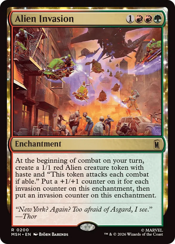 Alien Invasion · Marvel Super Heroes