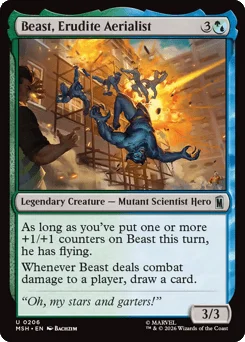 Beast, Erudite Aerialist