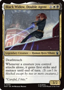 Black Widow, Double Agent