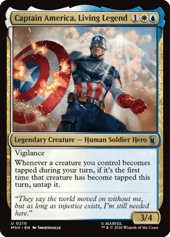 Captain America, Living Legend