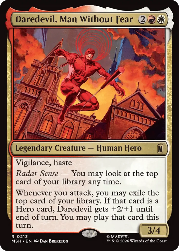 Daredevil, Man Without Fear · Marvel Super Heroes