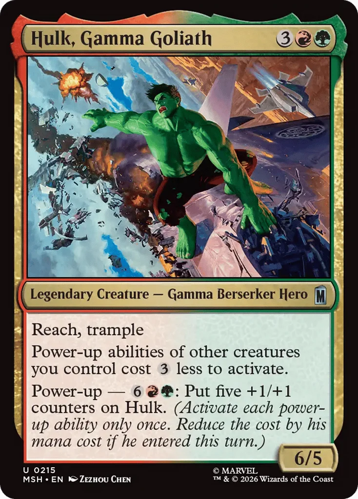 Hulk, Gamma Goliath · Marvel Super Heroes