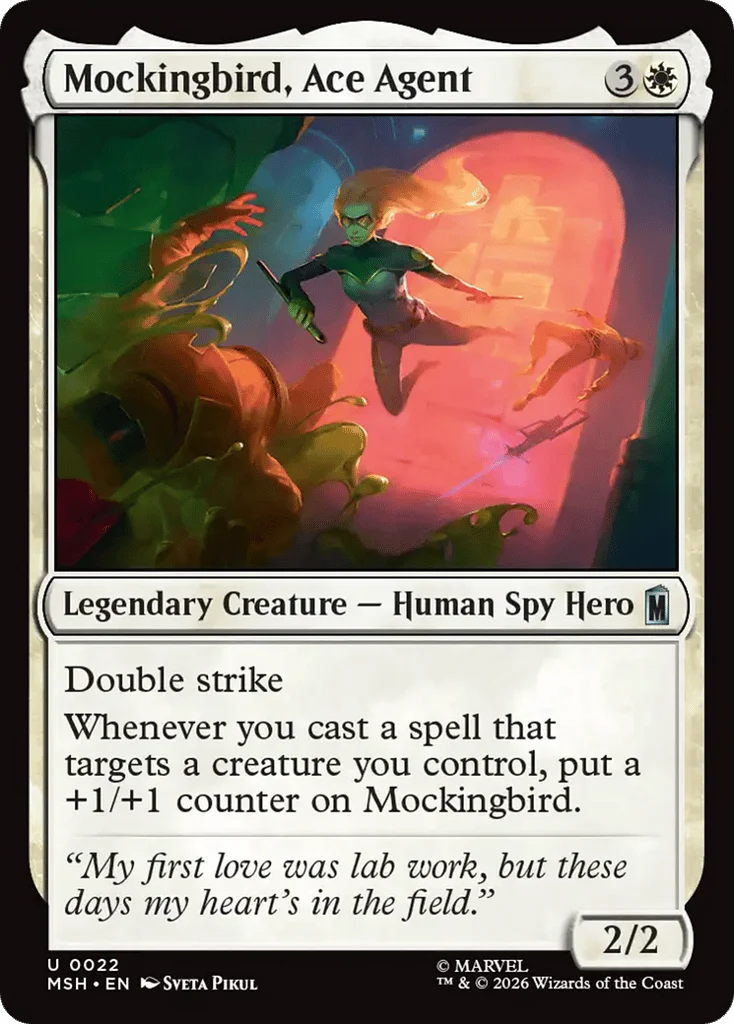 Mockingbird, Ace Agent · Marvel Super Heroes
