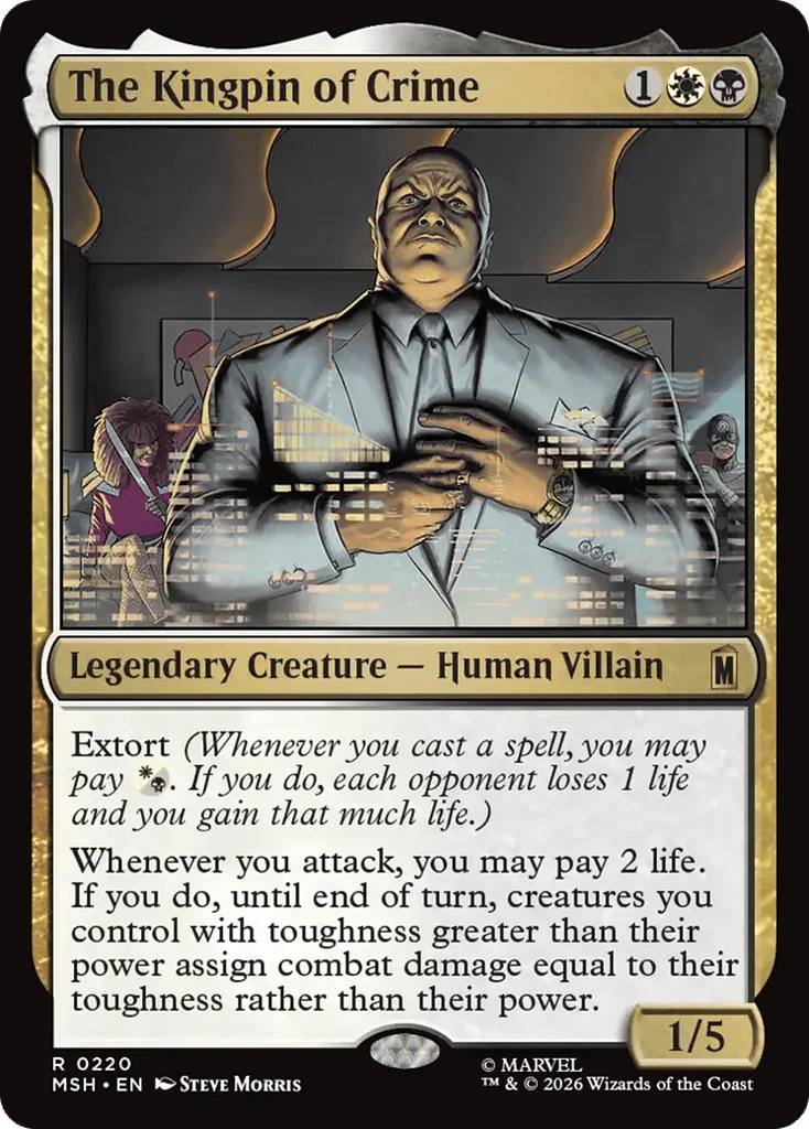 The Kingpin of Crime · Marvel Super Heroes