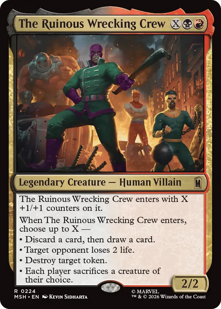 The Ruinous Wrecking Crew · Marvel Super Heroes