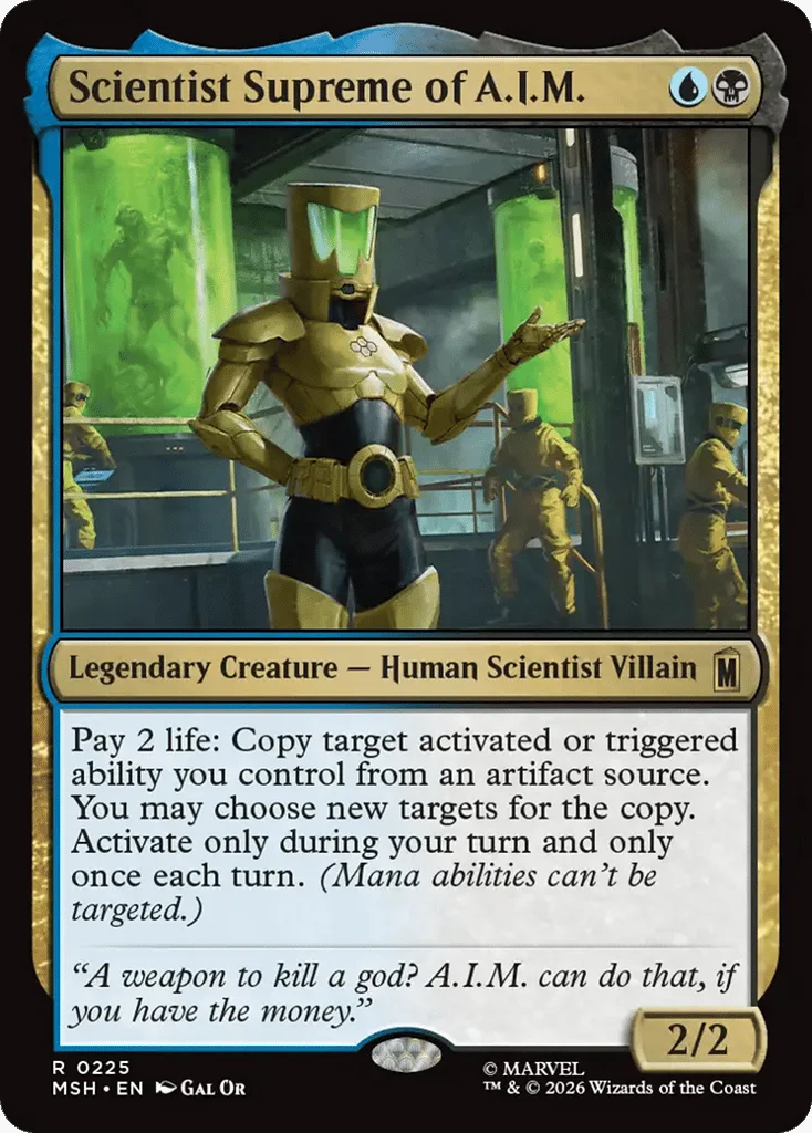Scientist Supreme of A.I.M. · Marvel Super Heroes