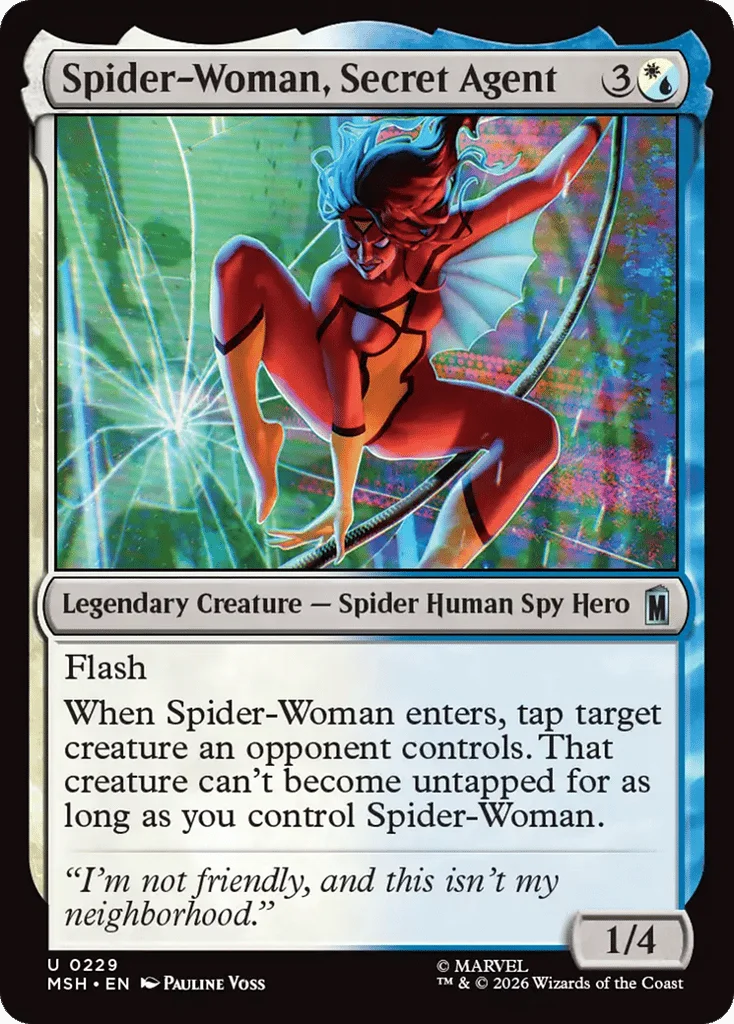 Spider-Woman, Secret Agent · Marvel Super Heroes