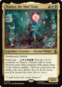 Thanos, the Mad Titan