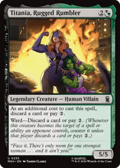 Titania, Rugged Rumbler