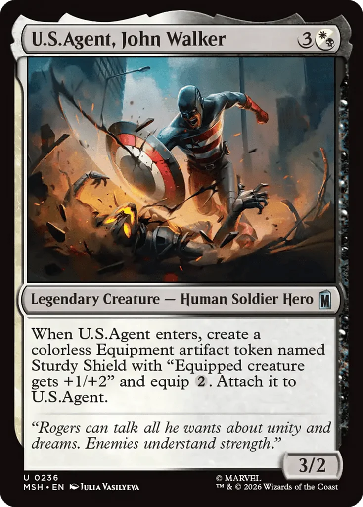 U.S.Agent, John Walker · Marvel Super Heroes