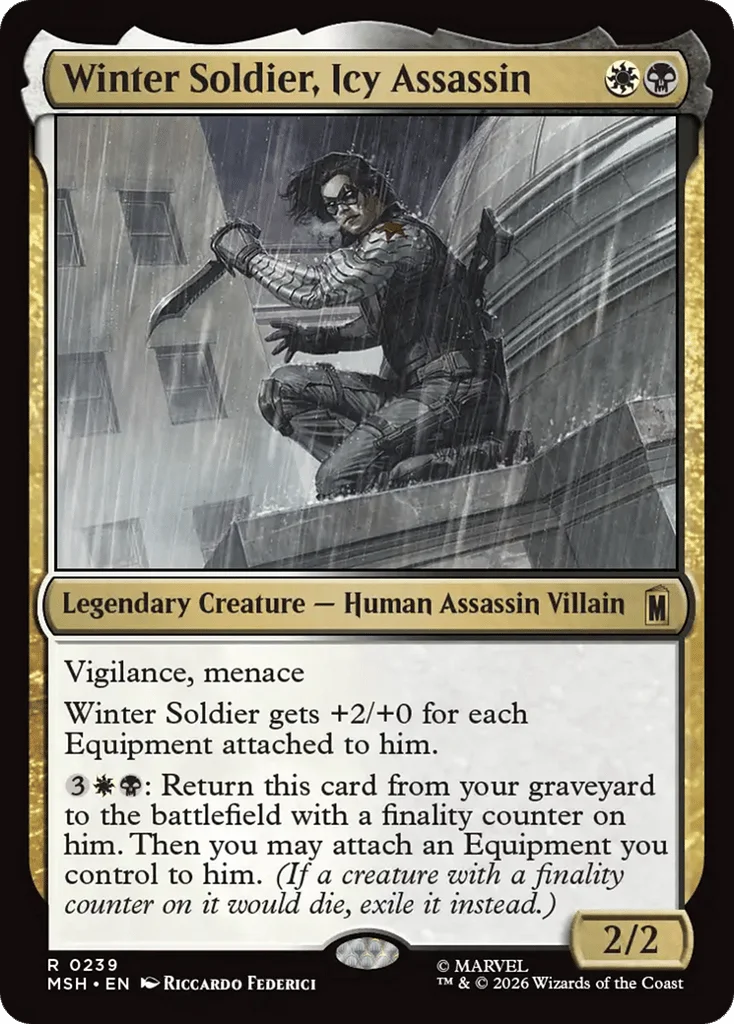 Winter Soldier, Icy Assassin · Marvel Super Heroes