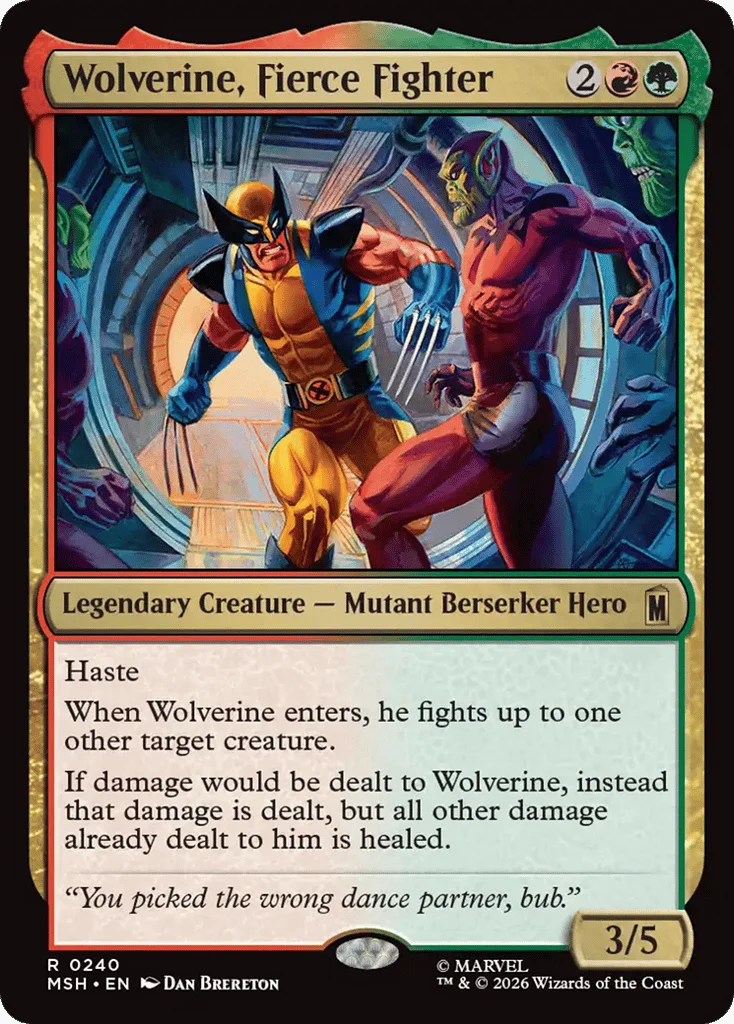 Wolverine, Fierce Fighter · Marvel Super Heroes