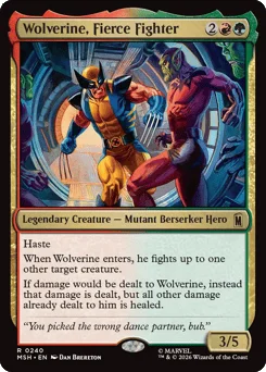 Wolverine, Fierce Fighter