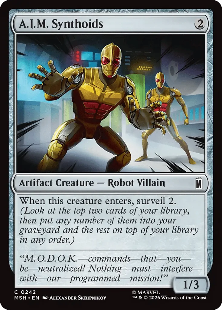 A.I.M. Synthoids · Marvel Super Heroes