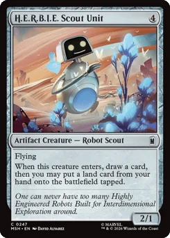 H.E.R.B.I.E. Scout Unit