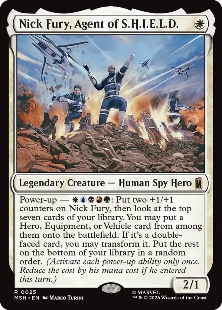 Nick Fury, Agent of S.H.I.E.L.D. · Marvel Super Heroes