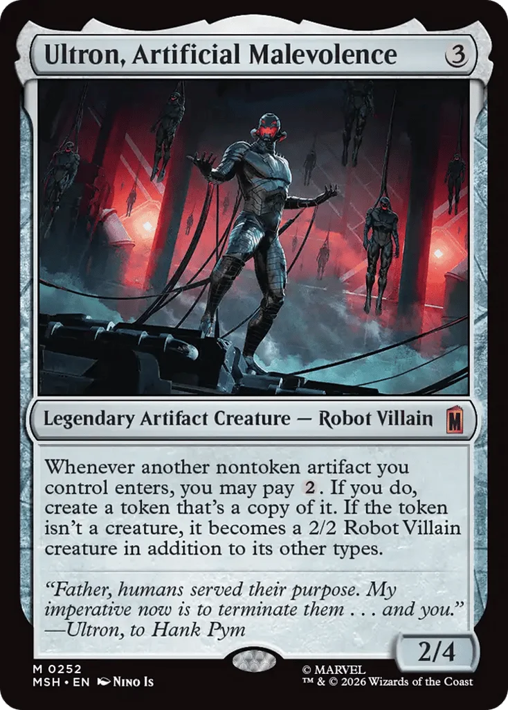 Ultron, Artificial Malevolence · Marvel Super Heroes