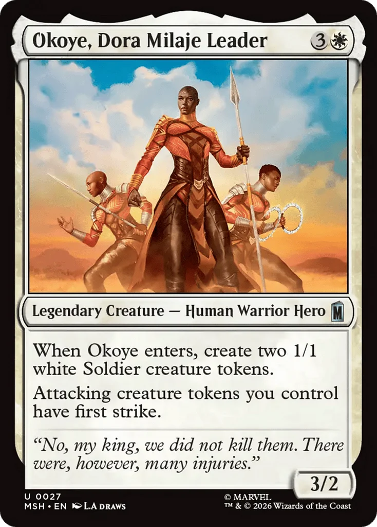 Okoye, Dora Milaje Leader · Marvel Super Heroes