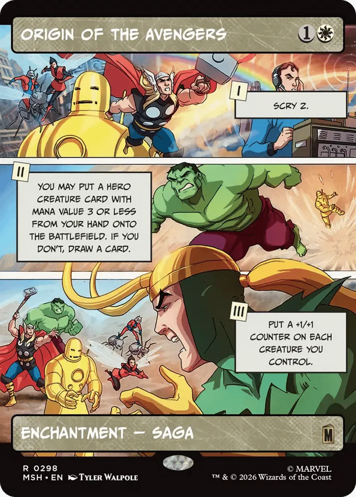 Origin of the Avengers · Marvel Super Heroes
