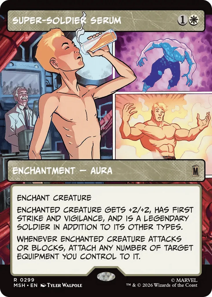 Super-Soldier Serum · Marvel Super Heroes