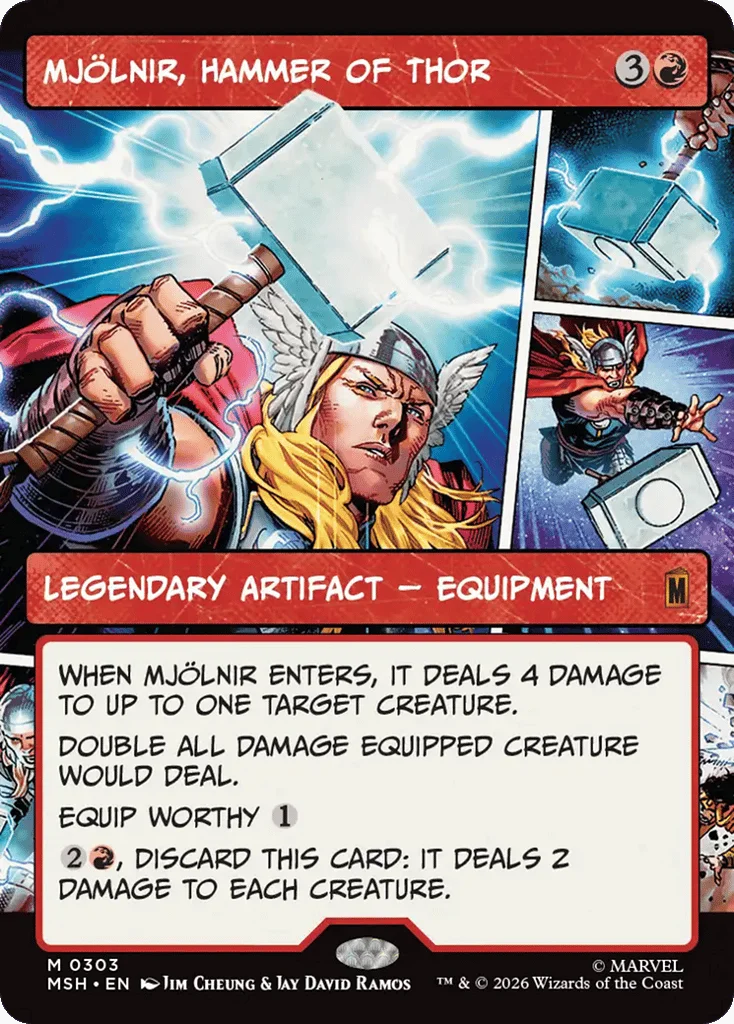 Mjölnir, Hammer of Thor · Marvel Super Heroes