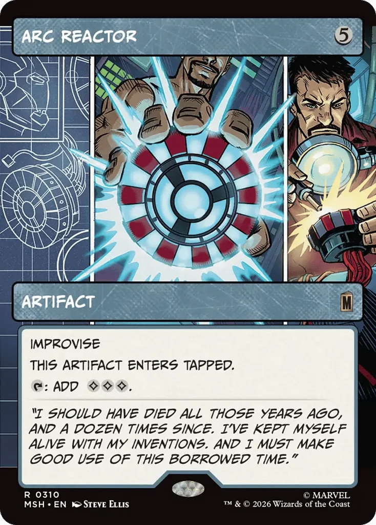 Arc Reactor · Marvel Super Heroes