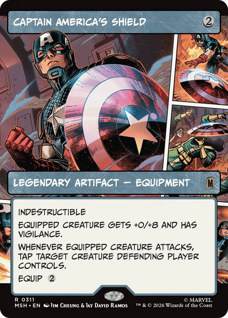 Captain America's Shield · Marvel Super Heroes