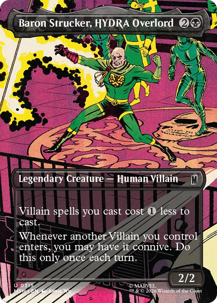 Baron Strucker, HYDRA Overlord · Marvel Super Heroes