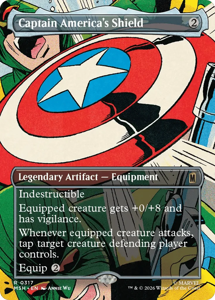 Captain America's Shield · Marvel Super Heroes