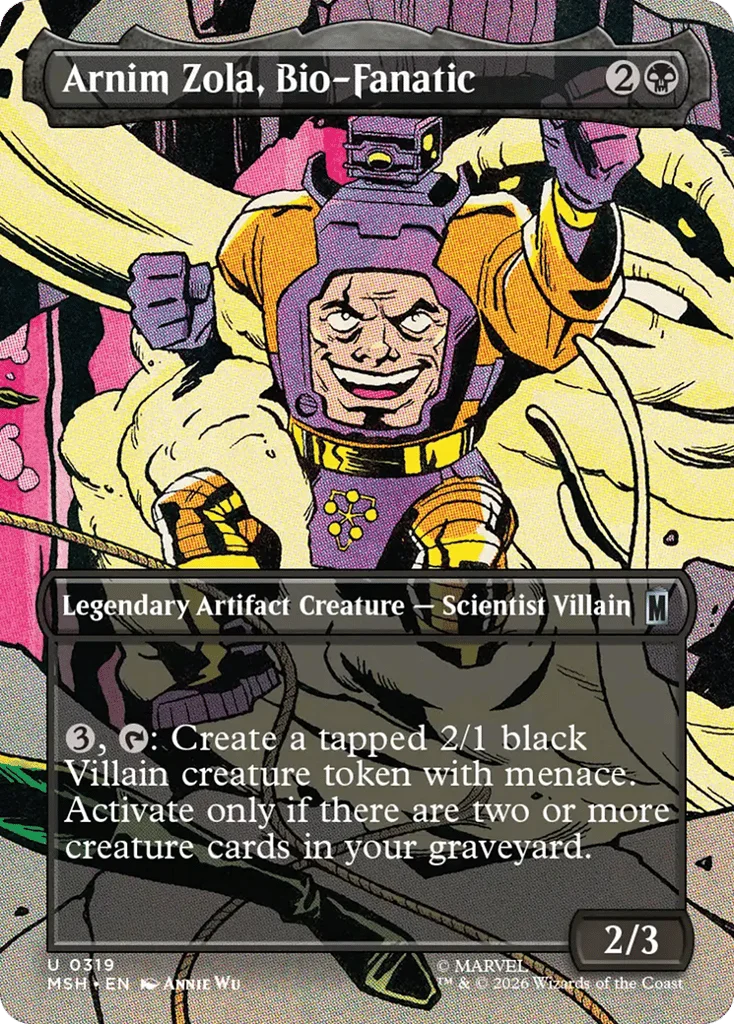 Arnim Zola, Bio-Fanatic · Marvel Super Heroes