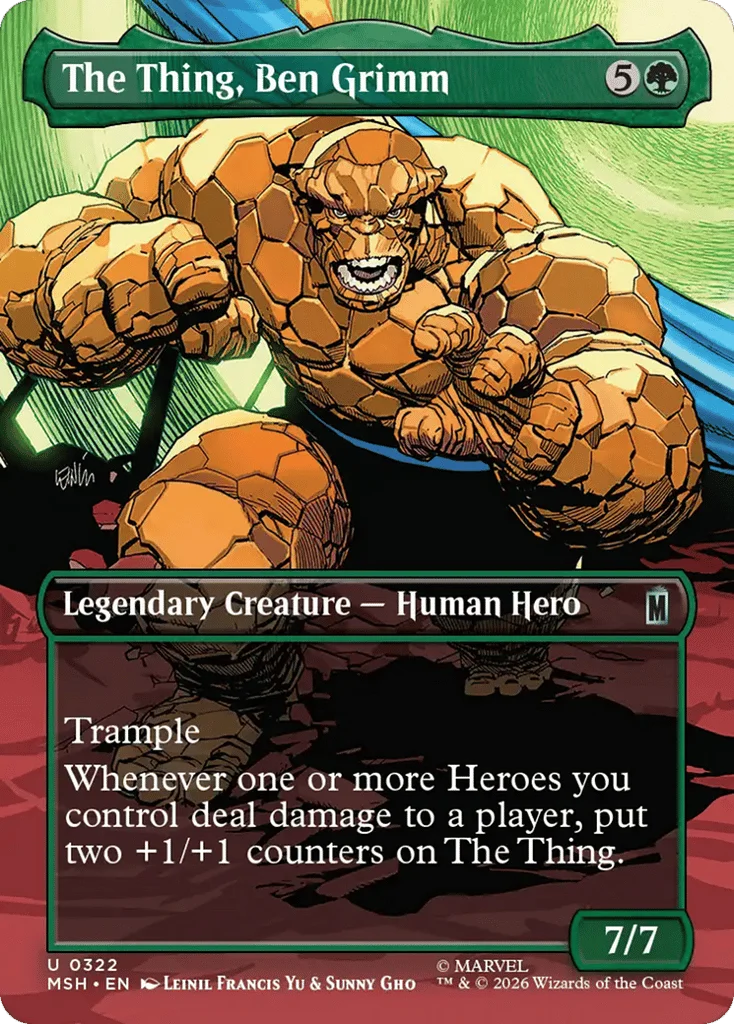 The Thing, Ben Grimm · Marvel Super Heroes